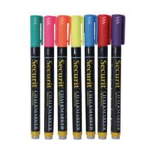 Securit krijtbordstift met vloeibare gekleurde inkt assortiment Artikel foto