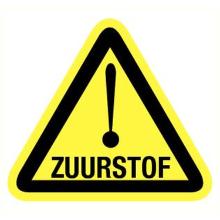 Sticker zuurstof 90mm Artikel foto