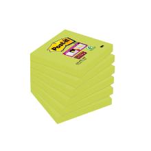 Post-it notes super sticky 76x76mm groen Artikel foto