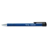 Lyreco soft balpen intrekbaar medium blauw Artikel foto