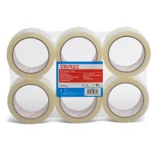 Lyreco verpakkingstape Acryl 50mmx66m capaciteit 30kg PP transparant Artikel foto