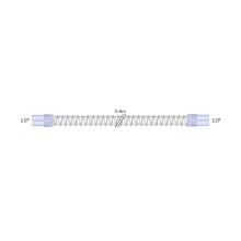 Intersurgical 22mm smoothbore slang met flexibele connectoren 0,6m Artikel foto