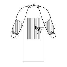 Halyard evolution ok jas verstevigd XL xtra lang met handdoek Artikel foto