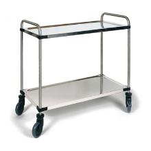 Serveerwagen 2 bladen 850RL flatpack - Rieber 18/10 zelfbouw Artikel foto