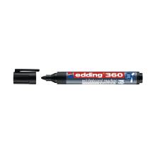 Edding 360 whiteboard marker ronde punt 1,5-3mm zwart Artikel foto