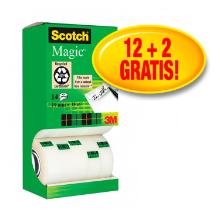 Scotch 3M magic tape onzichtbaar plakband 19mmx33m Artikel foto