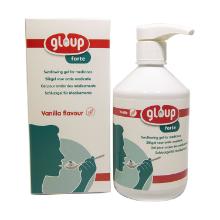 Gloup forte fles met pomp 500ml vanille Artikel foto