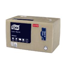 Tork servet lunch natural 1 laags tissue 33x33cm Artikel foto