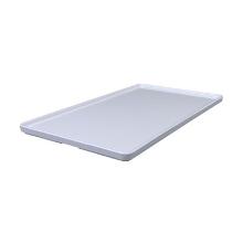 Cube plateau/deksel rechthoekig 1/3GN 31,7x17,5x1,4cm lichtgrijs melamine Artikel foto