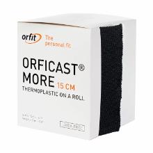 Orfit orficast more thermoplastisch tape 15cmx3m zwart Artikel foto
