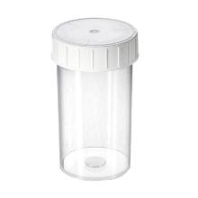 Gosselin afnamebeker 52x74mm clear pp met schroefstop 125ml wit Artikel foto