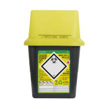Sharpsafe naaldencontainer 4L 5G veiligheidsklep (NL/FR) Artikel foto