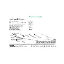 Multicath 5 lumen Expert, 9,5Fr, 16 cm, J nitinol guidewire Artikel foto