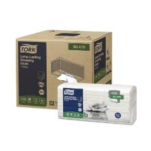 Tork poetsdoek W4 1 laags 355x410mm long-lasting wit premium Artikel foto