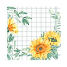 Servet Sunflower Day Dunisoft 40x40cm Artikel foto