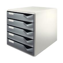 Leitz 5280 Ladeblok 5 Laden Grijs Artikel foto