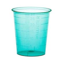 HPM medicijnbeker 30ml groen diameter 35x42mm hoog pp Artikel foto