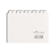 Durable Tabkaart A-Z PP A6 3660/02 wit Artikel foto