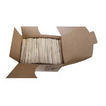 Roerstaafje 110x5x1mm hout dispenserdoos Artikel foto