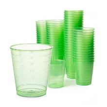 Medicijnbekertjes 30ml groen Artikel foto