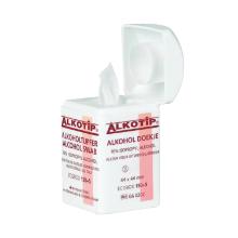 Alkotip depper huid alcohol IPA 4,4x4,4cm Artikel foto