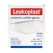 Leukoplast gaaskompres katoen 20x20cm 16-laags steriel Artikel foto