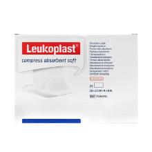Leukoplast absorberend gaaskompres soft 10x20cm steriel Artikel foto