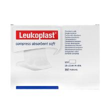 Leukoplast absorberend gaaskompres soft 10x20cm onsteriel Artikel foto