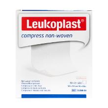 Leukoplast  non-woven gaaskompres  10x10cm 4-laags steriel Artikel foto