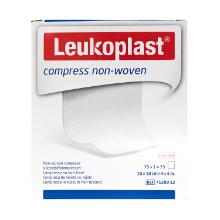 Leukoplast  non-woven gaaskompres 10x10cm 6-laags steriel Artikel foto