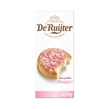 De Ruijter anijszaadjes muisjes roze-wit Artikel foto