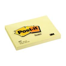 Post-it notes 76x102mm geel Artikel foto
