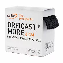 Orfit orficast thermoplastisch tape 6cmx3m zwart Artikel foto