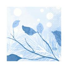 Servet Frosted Winter tissue 3-laags 24x24cm Artikel foto