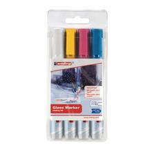 Edding 95 glasmarker set 4 kleuren licht Artikel foto