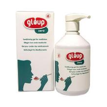 Gloup zero fles met pomp 500ml framboos Artikel foto