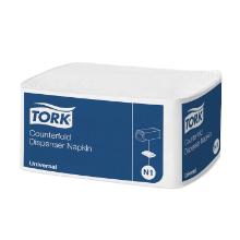 Tork dispenserservet counterfold 1 laags 30x33cm N1 wit Artikel foto