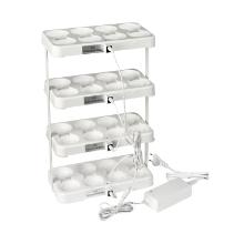 LED laadstation voor 32 stuks 255x140x430mm wit Artikel foto