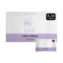 Naif plasticvrije lotion billendoekjes voor Baby and Kids (54 doekjes) Artikel foto