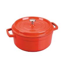 Braadpan gietaluminium met deksel 6.7ltr 28cm rood Artikel foto