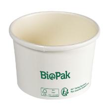 Bowl ronda short 240ml wit karton/pla Artikel foto