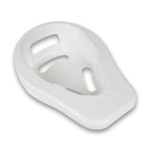 Hygie reusable bedpan houder wit voor bedpan- toiletstoel opvangzakken Artikel foto