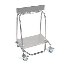 Afvalverzamelaar - Droppy 40 ltr - 4 zwenkwielen - 2 met rem - Snijders Care Artikel foto