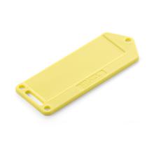 Tray identification label geel Artikel foto