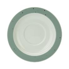 Schotel xl 162mm wit dekor petrol Seltmann Artikel foto