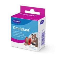 Fixatiepleister op spoel 2,5cmx5m beige Omniplast Artikel foto