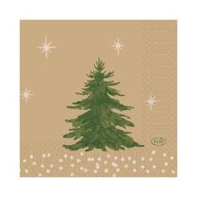 Servet 3-laags 24x24cm Humble Trees Artikel foto