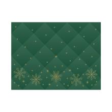Placemats Papier 30x40cm Rhombus Green Artikel foto