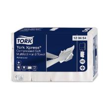Tork Xpress handdoek gecomprimeerd m vouw 2 laags H2 wit 212x322mm soft advance Artikel foto