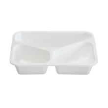 Menubak 3-vak 228x178x45mm pp wit Artikel foto